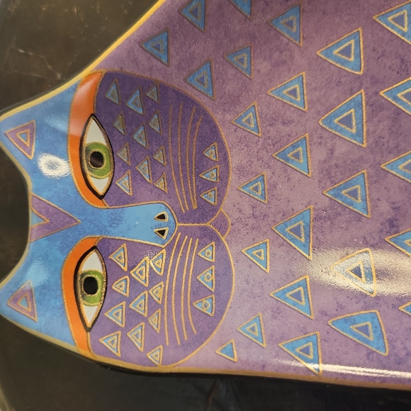 Laurel Burch Porcelain Cat Plate 8" - Picture 3 of 8